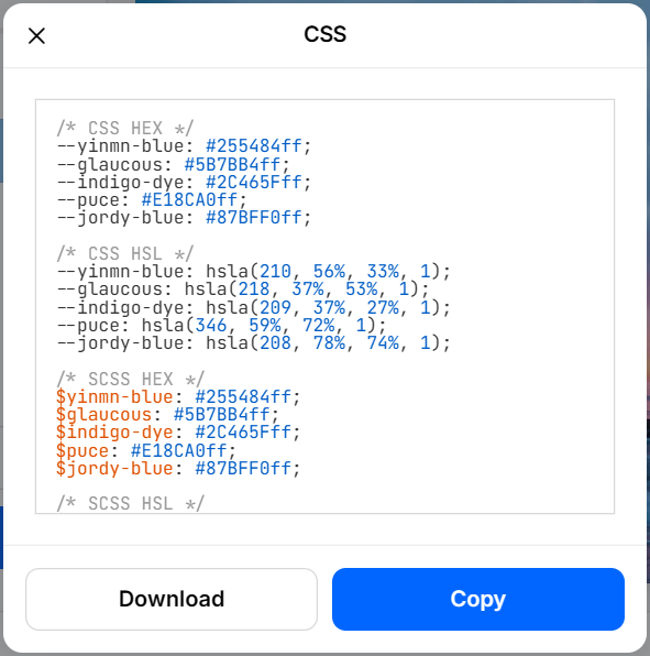 Coolors.co's Screenshot 3