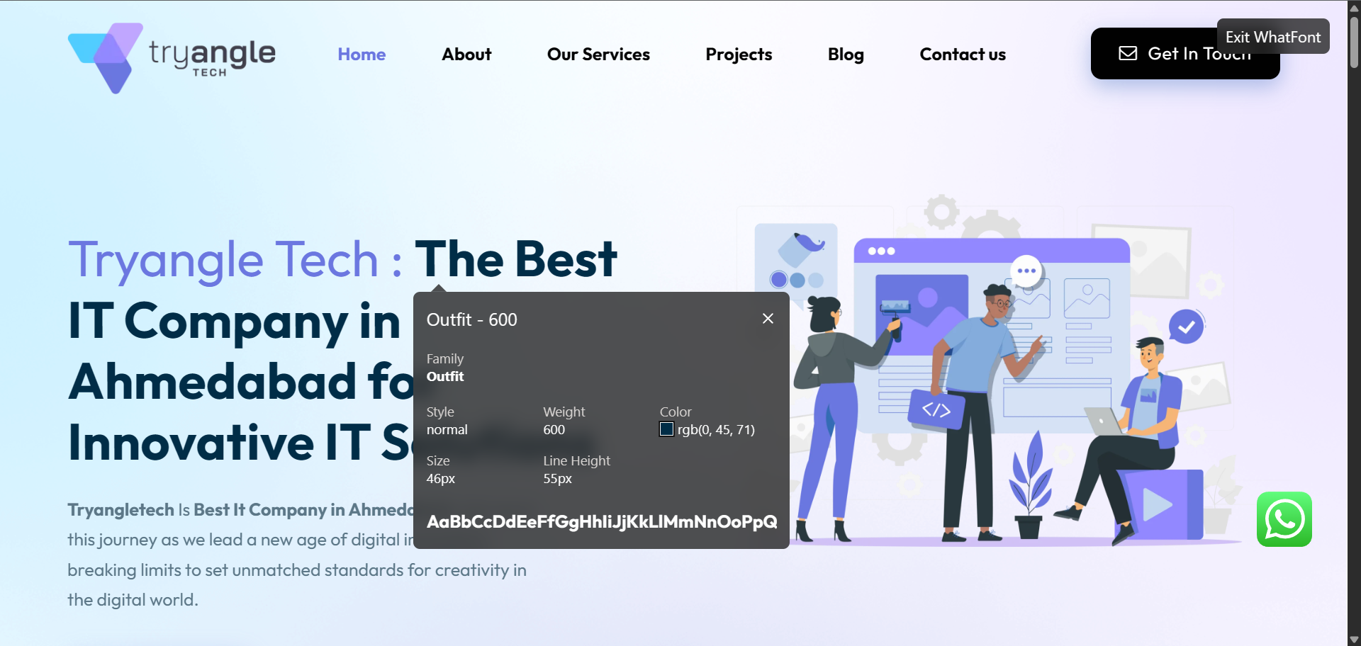 WhatFontTool's Screenshot